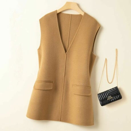 ウール vest