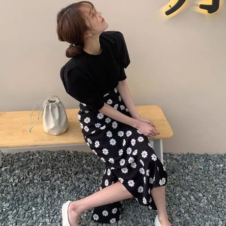 フラワースカート