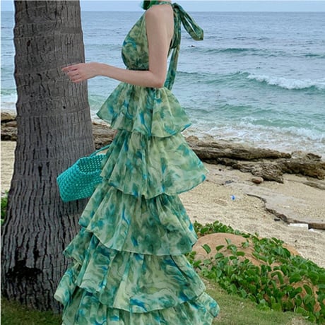 frill long onepiece