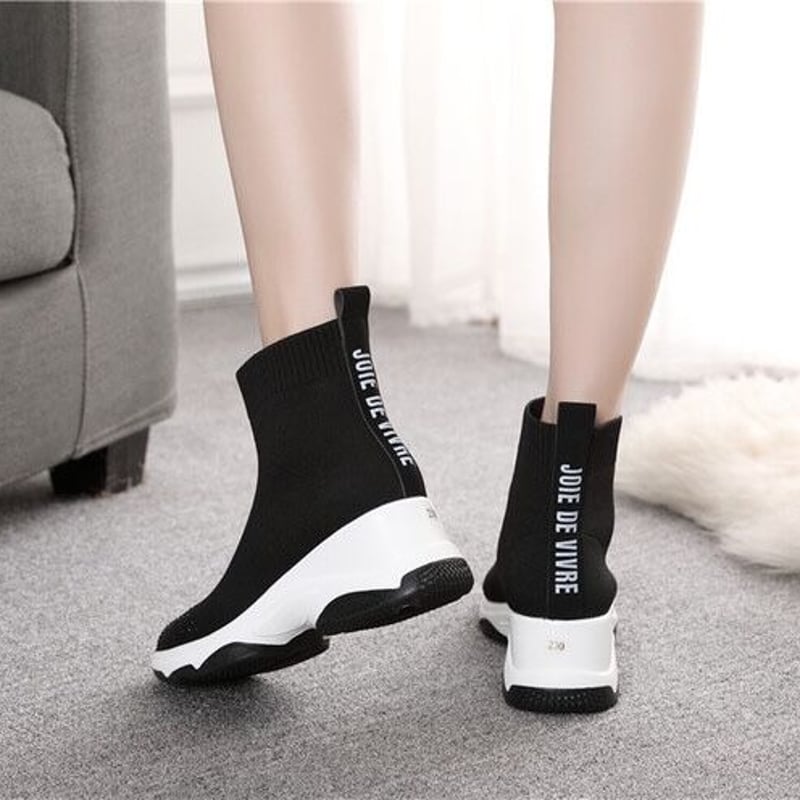 厚底ビジューソックススニーカー | BrillantSelect Store