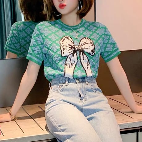 リボンニット