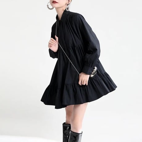flare long shirt