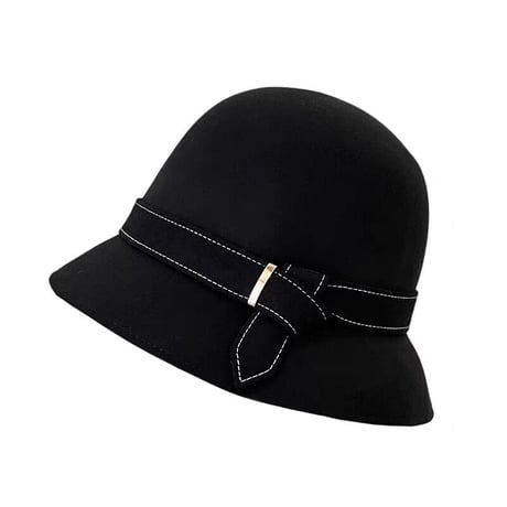 ウール bucket hat