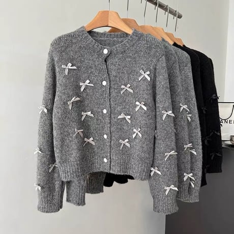 ribbon cardigan