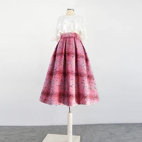 tweed skirt
