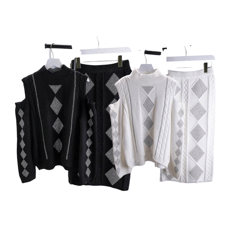 肩出しニット セットアップ | BrillantSelect Store
