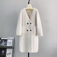 【ウール】boa v-neck long coat