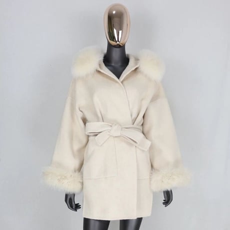 fox fur coat