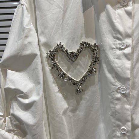 heart bijou blouse