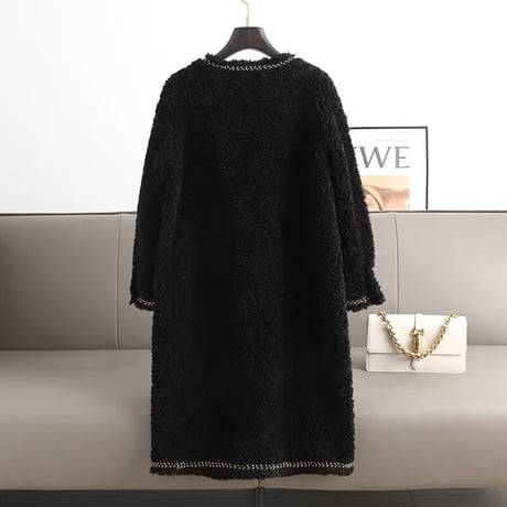 【ウール】boa long coat