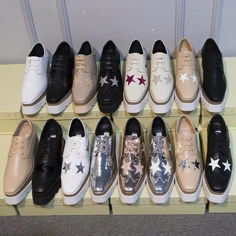 【本革】platform star shoes