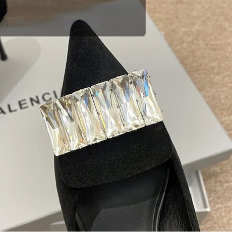 【選べるヒール】bijou pumps 7cm