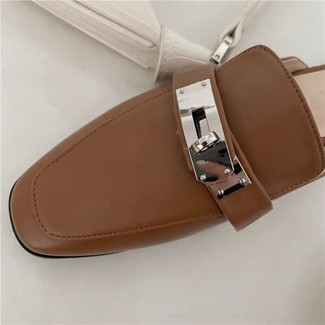 buckle slip-on