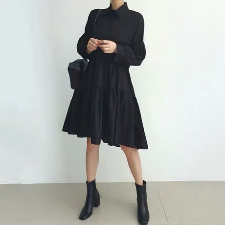 シャツワンピース
