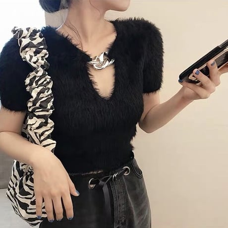 sexy chain  knit