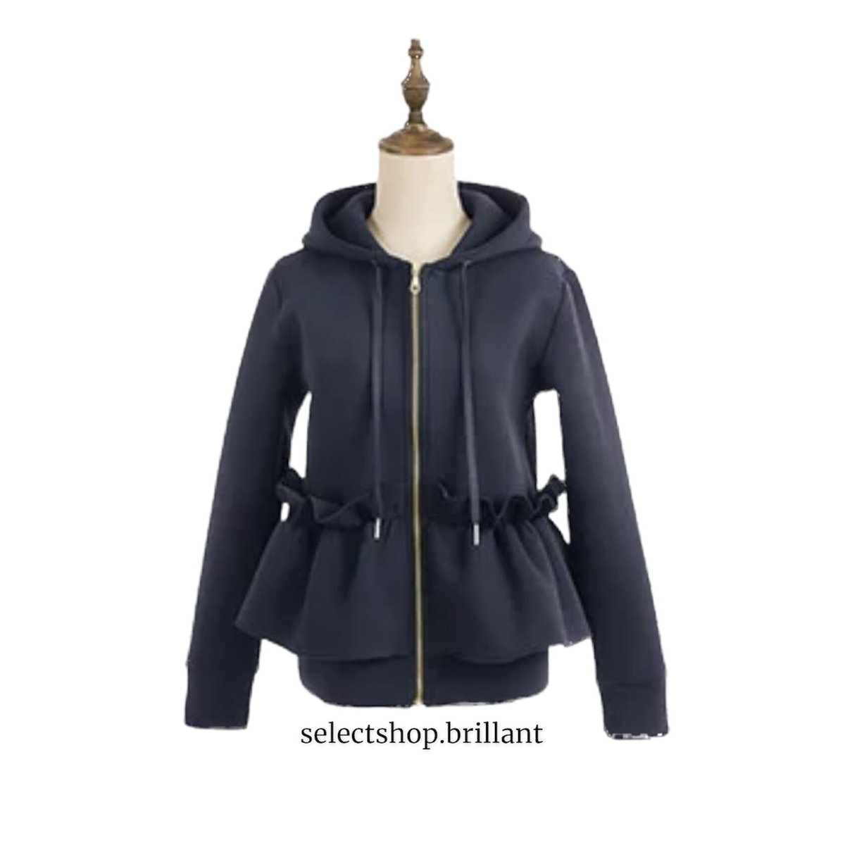 フリルパーカー | BrillantSelect Store フリルパーカー | BrillantSelect Store