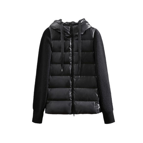 【ホワイトダック】knit 切り替え down