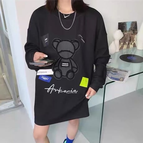 くまちゃん ロングtシャツ