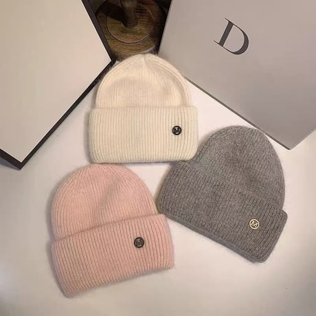 Mlogo knit hat