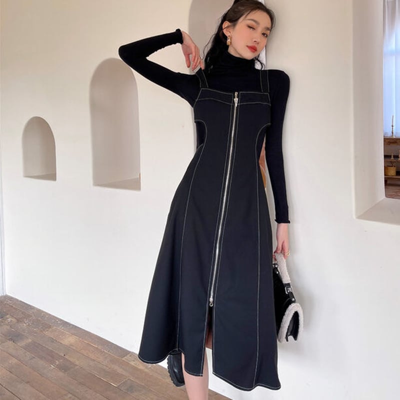 フロントジッパーワンピース | BrillantSelect Store フロントジッパーワンピース | BrillantSelect Store