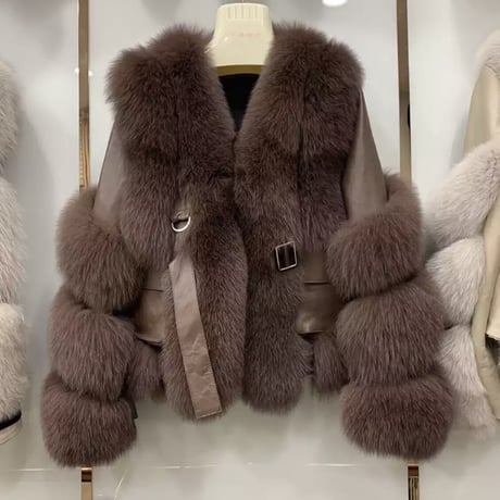 fox fur jacket