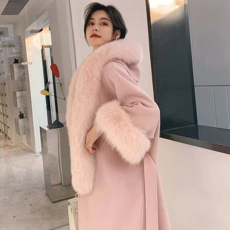 fox fur coat
