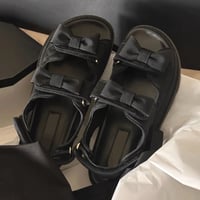 ribbon sandal