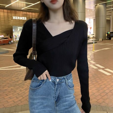 front cross knit