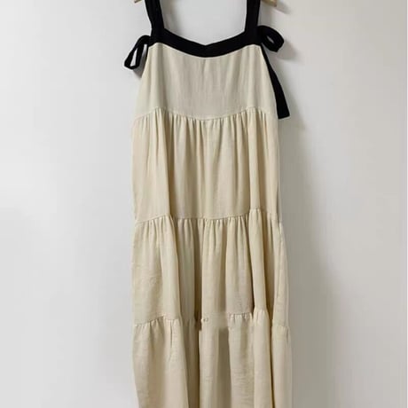 shoulder ribbon onepiece