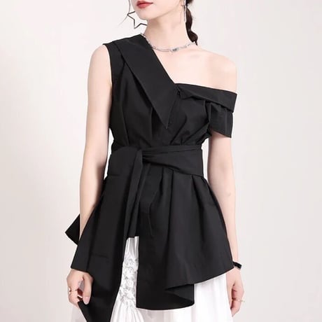 one shoulder blouse