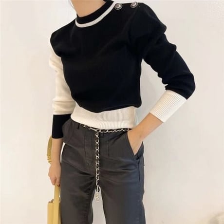 bi-color tops