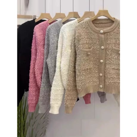 no collar cardigan