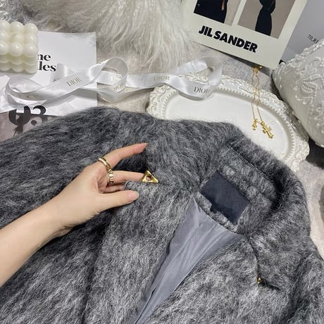 gold button jacket