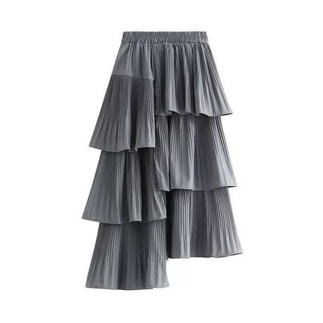 【即納あり】asymmetry　skirt