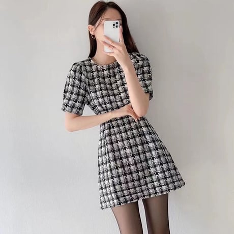 tweed mini onepiece