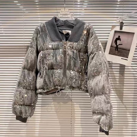 スパンコール blouson