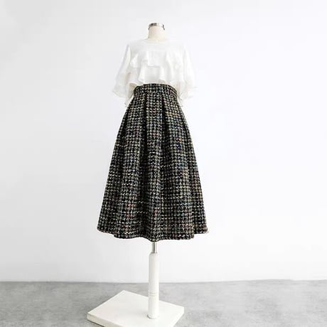tweed  skirt