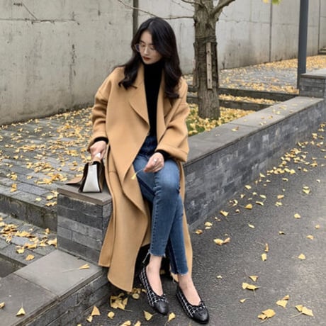 【ウール】long coat