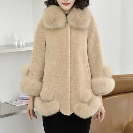 fox fur coat