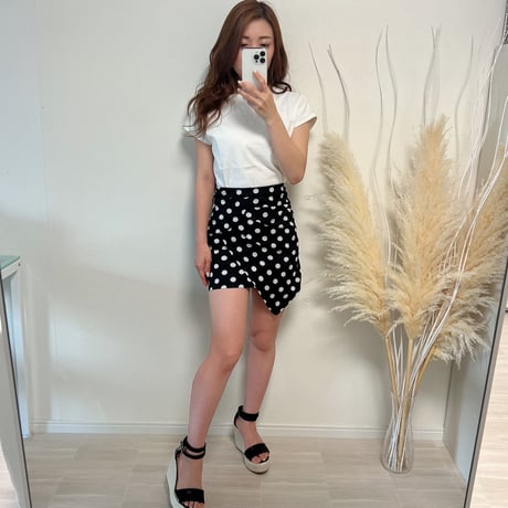 Acimentary dot skirt