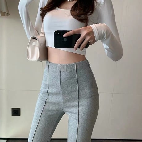【即納あり】flare pants