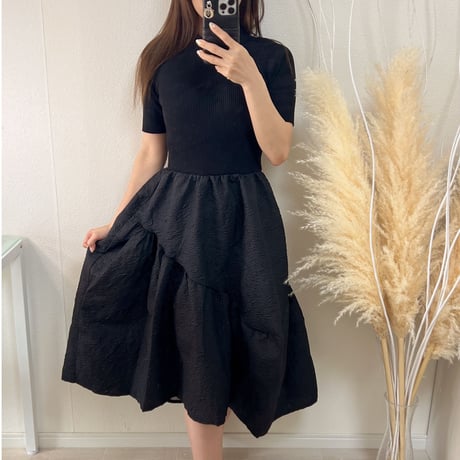 Switching black onepiece