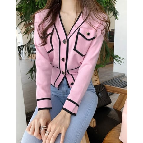vneck cardigan