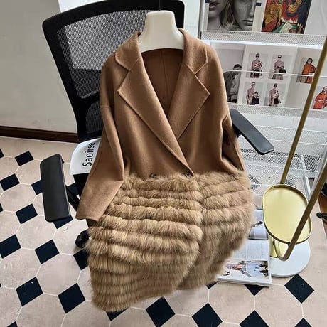 fox fur coat
