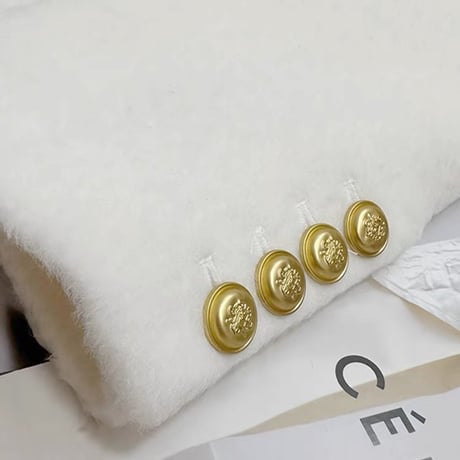 gold button jacket