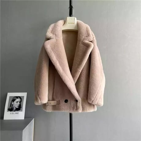 【ウール100%】short coat