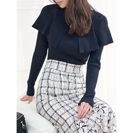 cape manto  knit