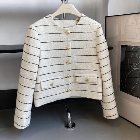 【高品質】border jacket