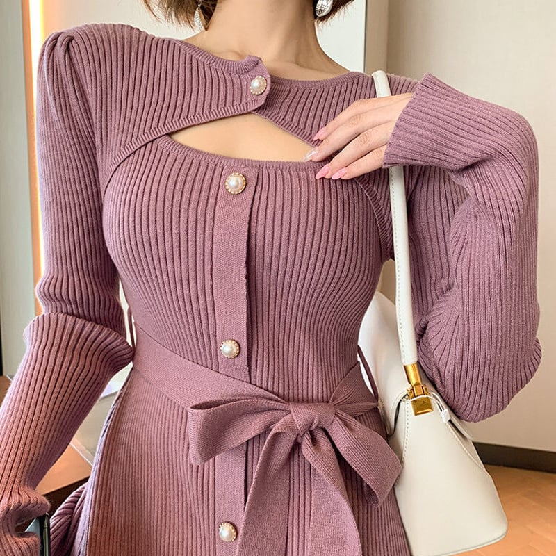 ODAKHA malamute dress ニットワンピース ODAKHA – ファッションスナップストア