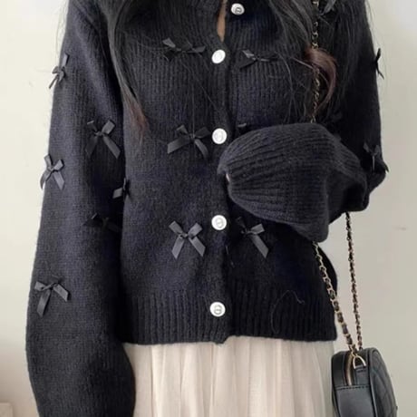 ribbon cardigan